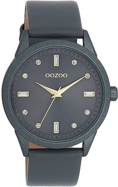 OOZOO Quarzuhr C11289, Armbanduhr, Damenuhr, Lederarmband, günstig online kaufen