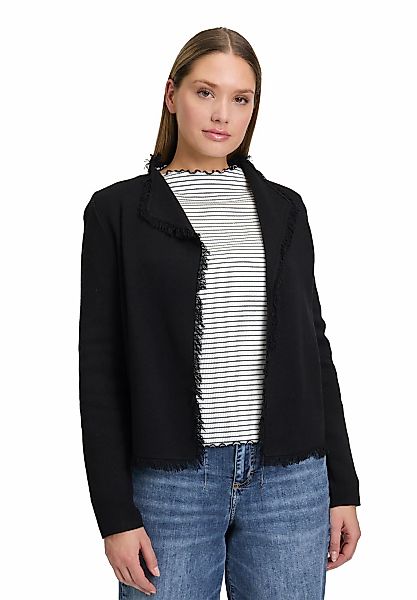 Cartoon Strickjacke "Damen Strick-Cardigan mit Fransen" 1 Stk. tlg. günstig online kaufen