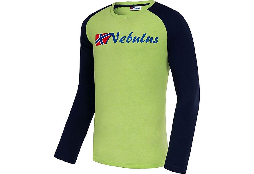 Nebulus Langarmshirt CUP, P5092 - Herren, limettengrün, L günstig online kaufen