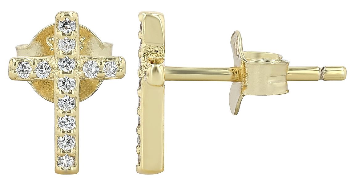 AKZENT Ohrring-Set Kira Ohrstecker, Kreuz, 925/- günstig online kaufen