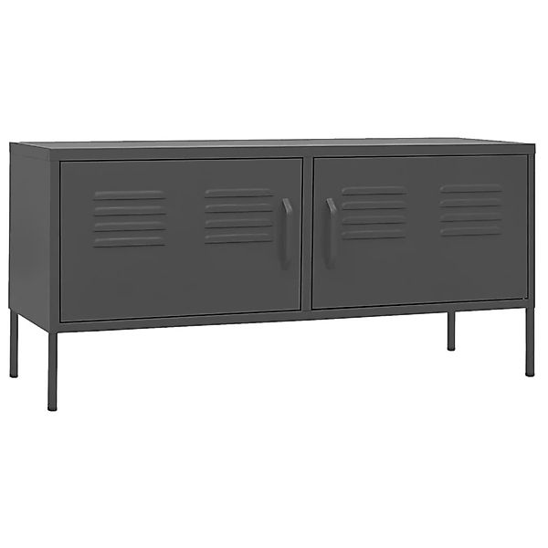 Tv-schrank Anthrazit 105x35x50 Cm Stahl günstig online kaufen