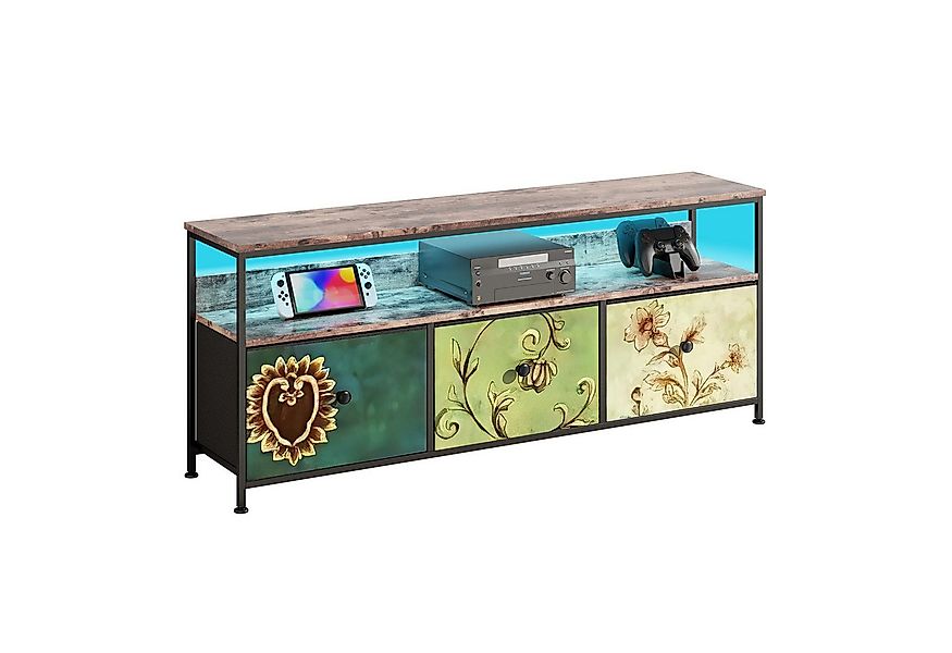 FUROKOY Lowboard TV-Schrank (Fernsehschrank Sideboard-Schrank mit 1 Regal u günstig online kaufen