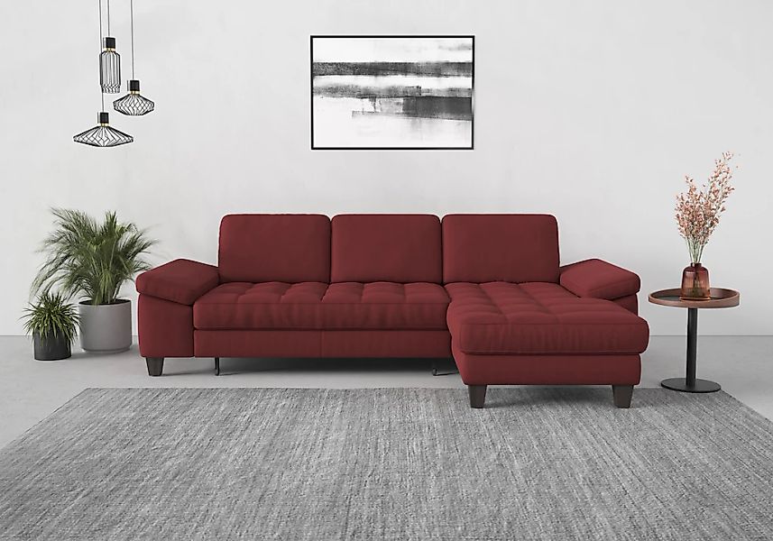 sit&more Ecksofa "Westham L-Form" Recamiere, mit oder ohne Bettfunktion, Be günstig online kaufen