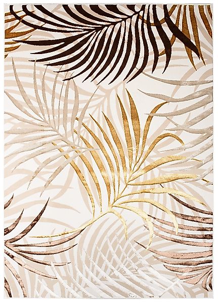 Tapiso Designteppich GOLDEN, rechteckig, Höhe: 16 günstig online kaufen