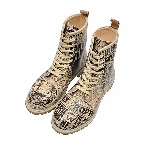 DOGO Schnürboots "Longe Boots Schnürstiefel Daily Prophet Harry Potter Dame günstig online kaufen