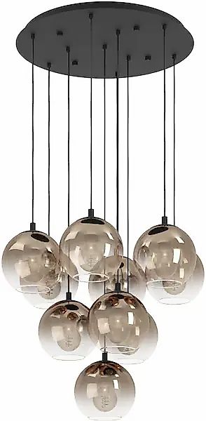 EGLO Hängeleuchte »ARISCANI 1 Pendellampe - Stahl - E27 - 10X60W - IP20« E2 günstig online kaufen