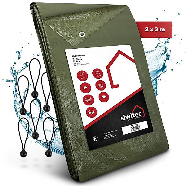 siwitec Schutzplane Abdeckplane 2 x 3 günstig online kaufen