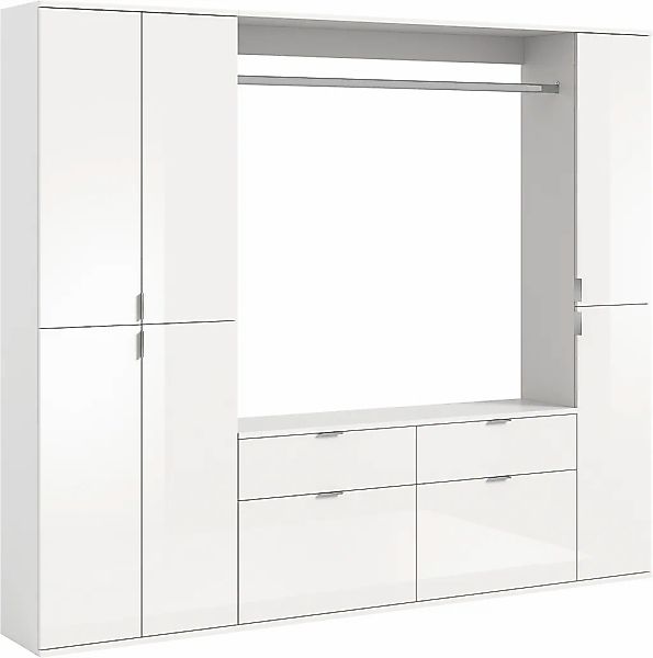 INOSIGN Garderoben-Set "Trondheim, Breite 212 cm, 5-teilig, bestehend aus:" günstig online kaufen