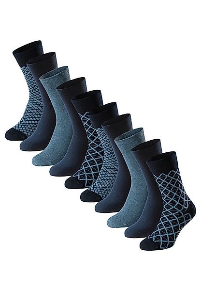 Schiesser Langsocken 10er Pack Bluebird (Spar-Set, 10-Paar) Socken - Baumwo günstig online kaufen