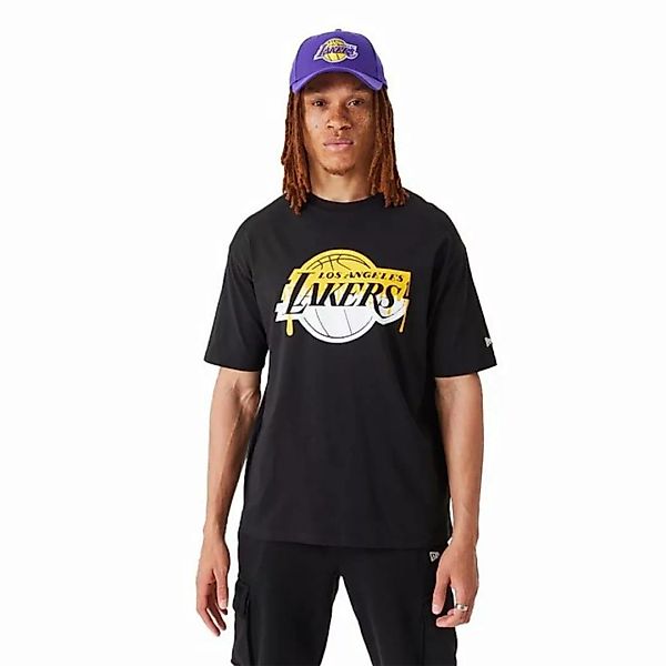 New Era Print-Shirt New Era NBA LOS ANGELES LAKERS Drip Logo Oversized Tee günstig online kaufen