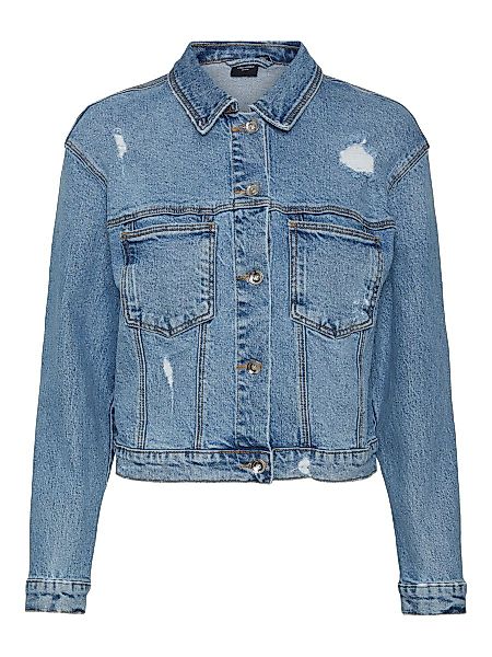 VERO MODA Jeans Jacke Damen Blau günstig online kaufen