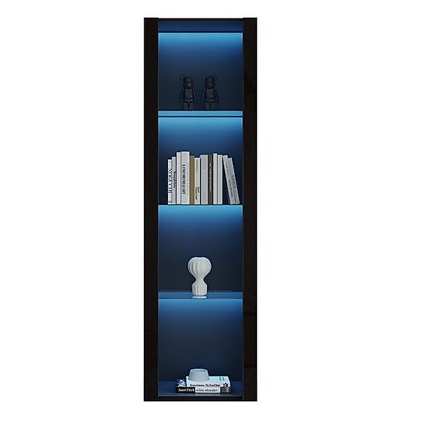 OKWISH Vitrine Standvitrine Glasvitrine (4 Fächern, günstig online kaufen