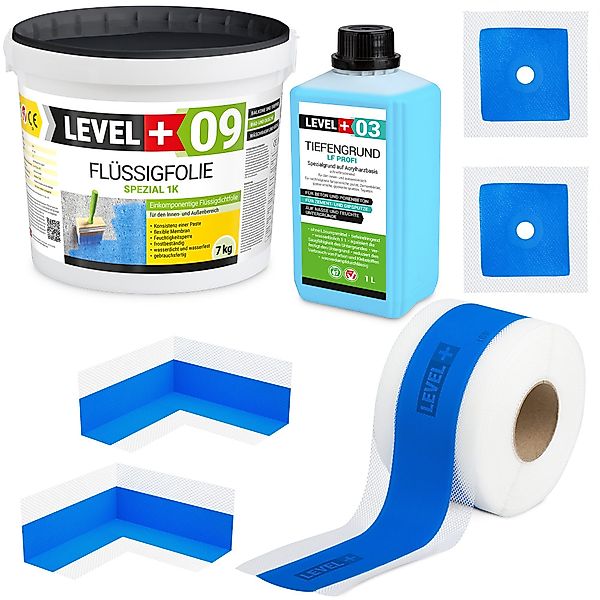 Level+ Dichtstoff Dichtset für Duschabdichtung Dichtband günstig online kaufen