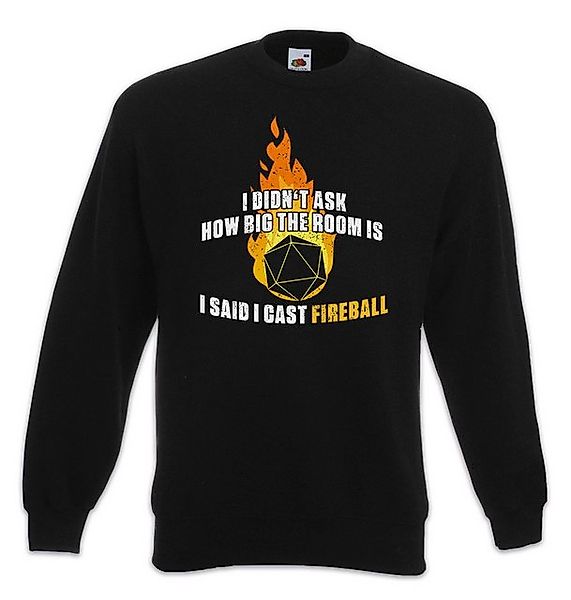 Urban Backwoods Sweatshirt RPG Fireball Sweatshirt Role Play Playing Game P günstig online kaufen