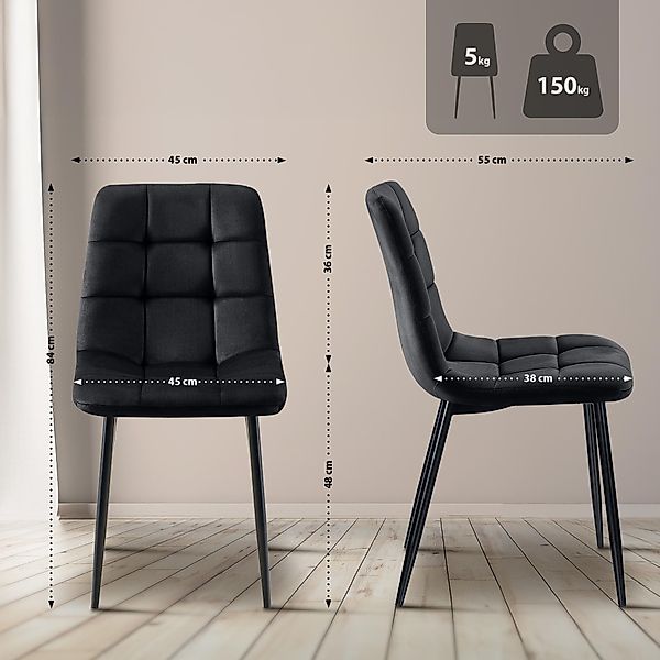 CLP Esszimmerstuhl Tilde (2er Set), mit günstig online kaufen