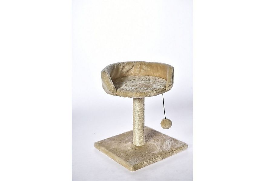 BURI Kratzbaum Katzenkratzbaum Bett Beige Maße 34x34x43cm Klettern Spielen günstig online kaufen