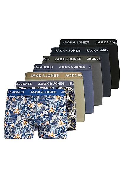 Jack & Jones Boxershorts "Boxershort JACMASON FLOWER TRUNKS 7P 7er Pack" günstig online kaufen