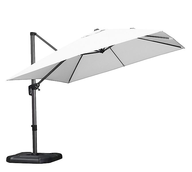 PURPLE LEAF Ampelschirm Quadratischer Terrassenschirm, Alu günstig online kaufen