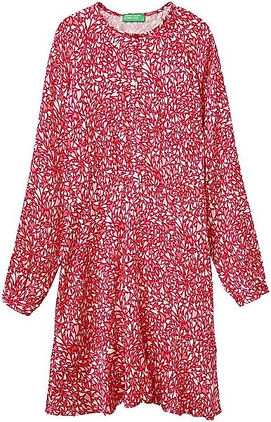 United Colors of Benetton Minikleid mit Herzen-Alloverprint günstig online kaufen