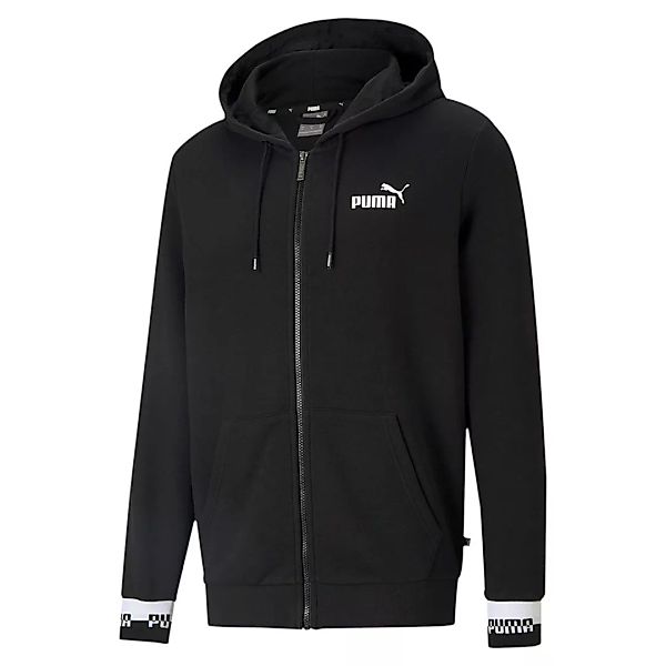 Puma Amplified Sweatshirt Mit Reißverschluss M Puma Black günstig online kaufen