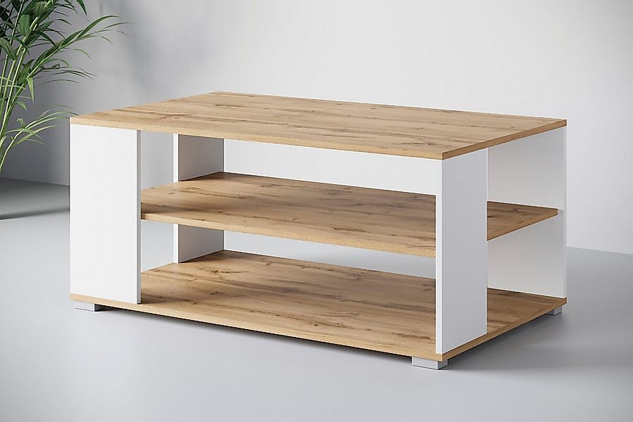 Home affaire Couchtisch Kenia (1-St), Rechteckiger Kaffetisch, 100x66 cm, m günstig online kaufen