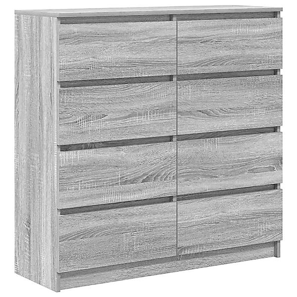vidaXL Sideboard Grau Sonoma 100x35x99 cm Holzwerkstoff 3328494 günstig online kaufen