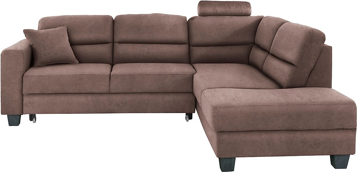 TRENDMANUFAKTUR Ecksofa "Chamber, zeitlos & elegant, bequem, L-Form", inklu günstig online kaufen