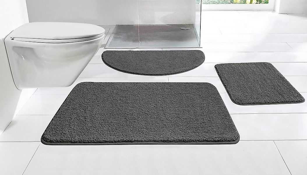 OTTO home Badematte Regona, Badteppich, Badvorleger, Badezimmer Teppich, Hö günstig online kaufen