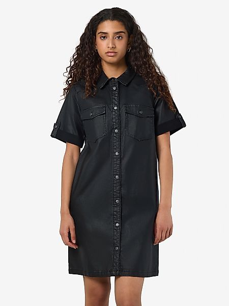 Noisy may Minikleid "NMNEW SIGNE S/S COATED DENIM DRESS NOOS" günstig online kaufen