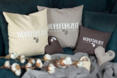 herbalind Zirbenkissen "Zirbenkissen, Entspannung und Wohlfühlen" Gefüllt m günstig online kaufen