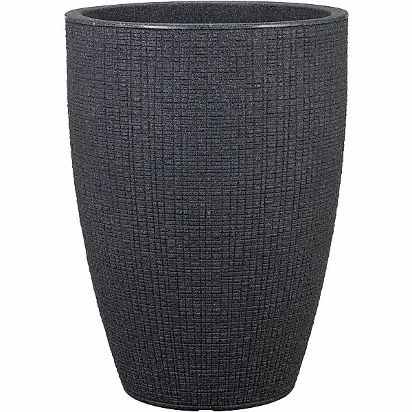 Scheurich Pflanzgefäß Barceo High Ø 39 cm x 54 cm Stony Black günstig online kaufen