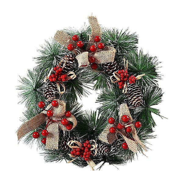 Kunstkranz Weihnachtskerzenkranz, Weihnachtskranz, Dekokranz, Coonoor, Türk günstig online kaufen