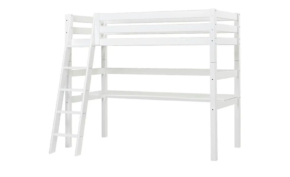 Hoppekids Hochbett  ECO Luxury ¦ weiß ¦ Maße (cm): B: 144 H: 177 Betten > B günstig online kaufen
