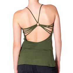 PANASIAM T-Shirt figurbetontes Damentop Sommershirt rückenfrei günstig online kaufen