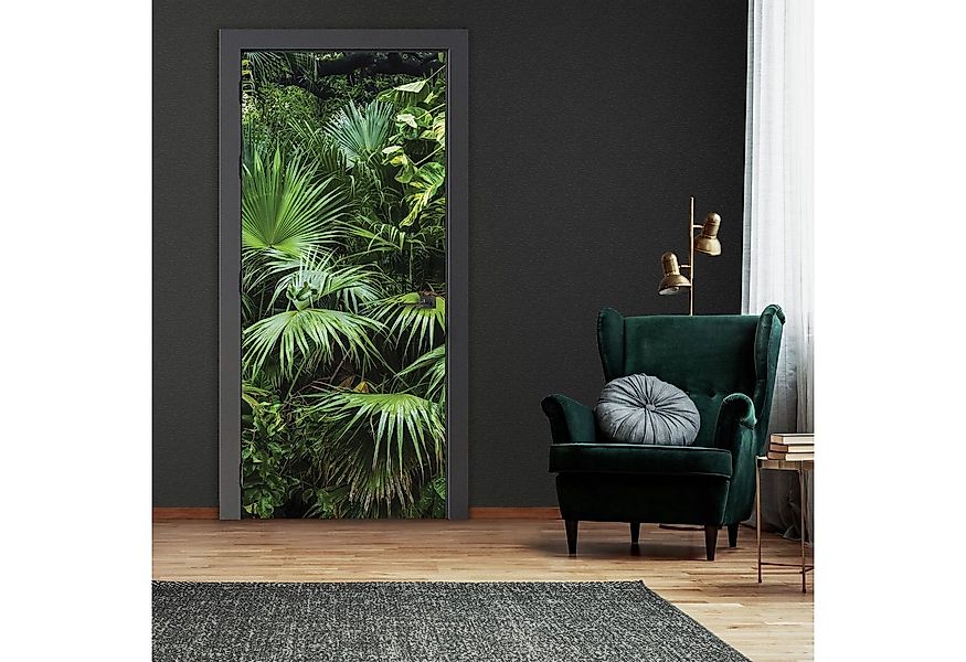 Wallarena Türtapete Selbstklebend Wald Dschungel Natur 3D Effekt Türposter günstig online kaufen