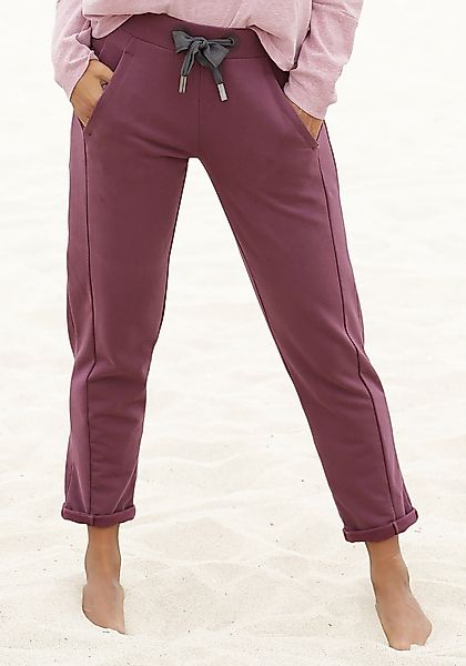 Elbsand Sweathose Brinja mit Logoprint am günstig online kaufen
