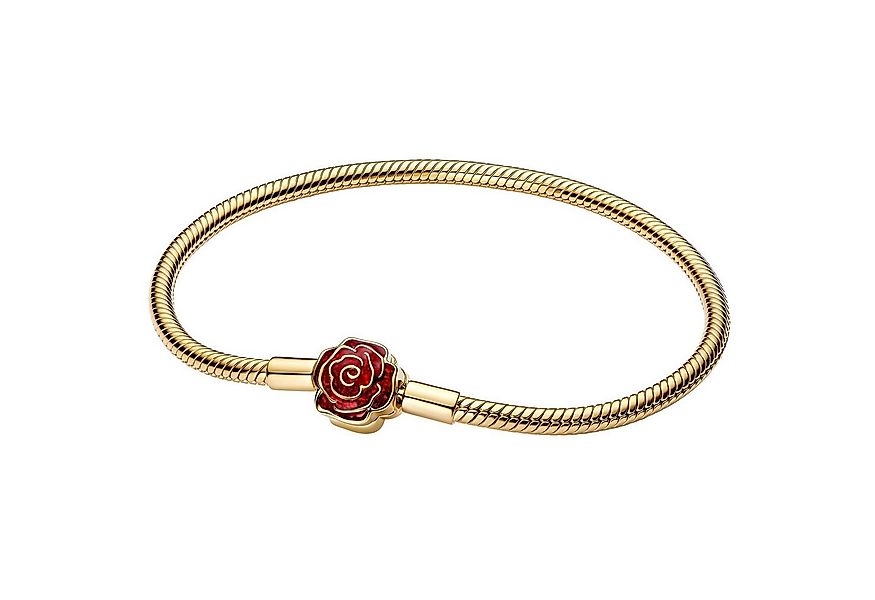 Pandora Charm-Armband DamenGoldfarben Disney Die Schöne und das Biest günstig online kaufen