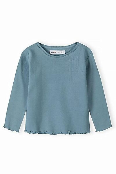 MINOTI Langarmshirt Geripptes Langarm-T-Shirt (1y-14y) günstig online kaufen