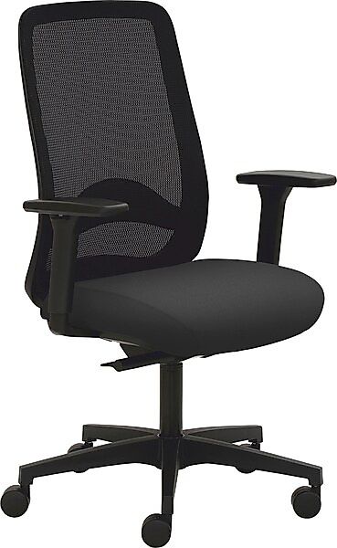 Mayer Sitzmöbel Drehstuhl »2228«, Struktur (recyceltes Polyester), 3D Armle günstig online kaufen