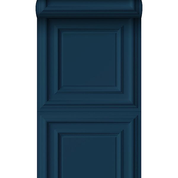 Origin Luxury Wallcoverings Tapete Holzwandverkleidung Dunkelblau 53 Cm X 1 günstig online kaufen
