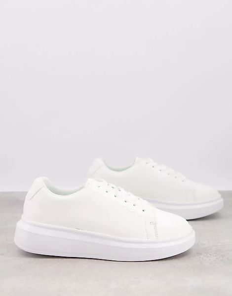NA-KD – Elegante Sneaker in Weiß günstig online kaufen