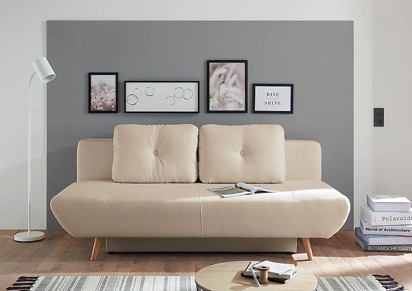Home affaire Schlafsofa "Segmon" einfach in ein bequemes Bett umwandeln, in günstig online kaufen