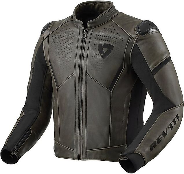 Revit Motorradjacke Parallax Motorrad Lederjacke Perforiert günstig online kaufen