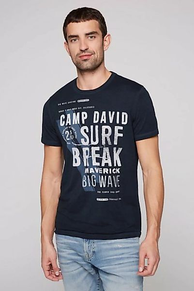 CAMP DAVID T-Shirt in vorgewaschner Optik günstig online kaufen