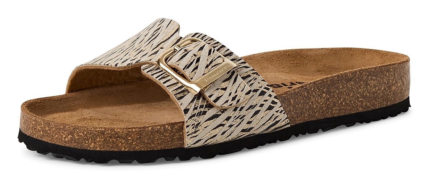 Tamaris Pantolette "CORRA", Sommerschuh, Schlappen mit verstellbarer Schnal günstig online kaufen