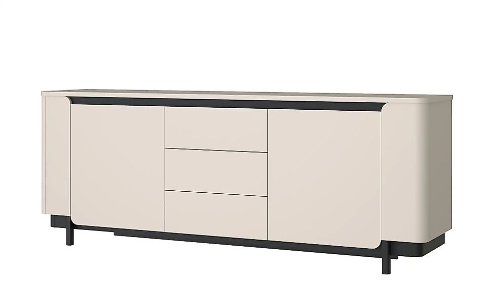 Sideboard Softclose Santori ¦ weiß ¦ Maße (cm): B: 204,9 H: 77,9 T: 44.8 Ko günstig online kaufen