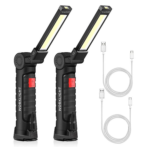 BlingBin LED Arbeitsleuchte Magnetische Taschenlampe, COB günstig online kaufen