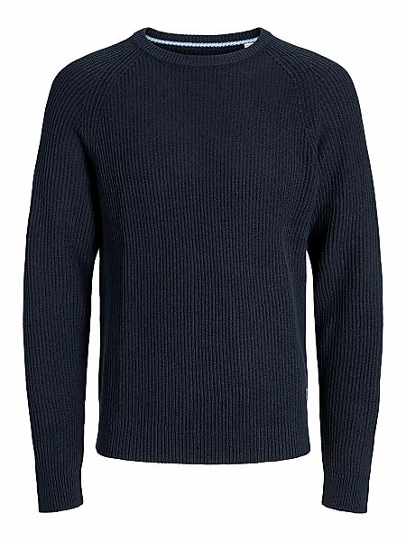 Jack & Jones Rundhalspullover "JJPANNEL KNIT CREW NECK AW25" günstig online kaufen