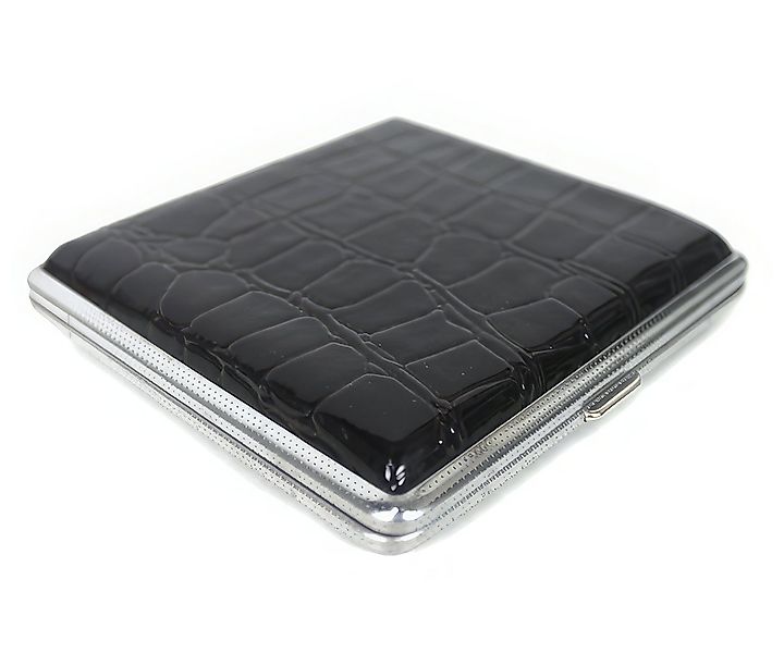 Yudu Aufbewahrungsbox Zigarettenbox Zigarettenetui stabile Lede-Optik günstig online kaufen