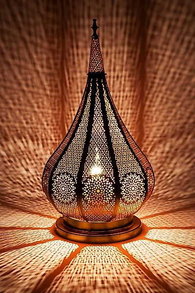 Marrakesch Orient & Mediterran Interior Nachttischlampe Orientalische Tisch günstig online kaufen